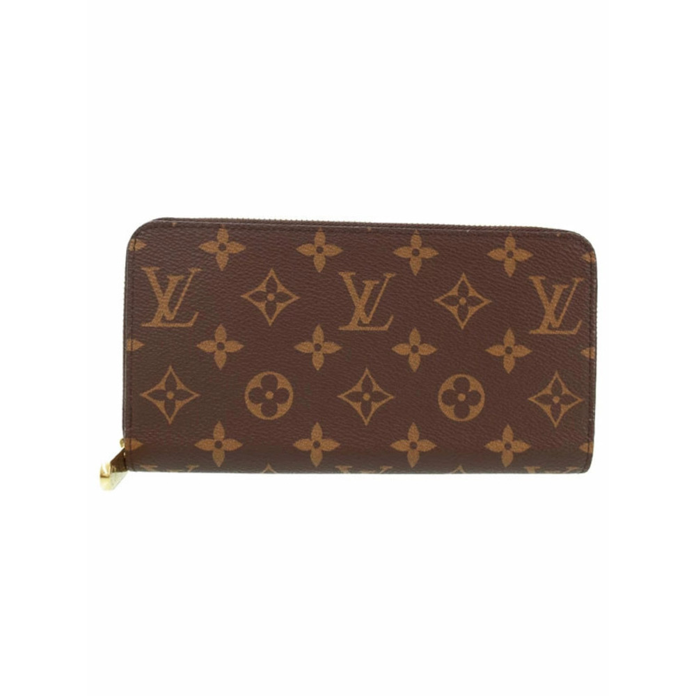 Louis Vuitton Monogram Zippy Wallet Round Zipper Long